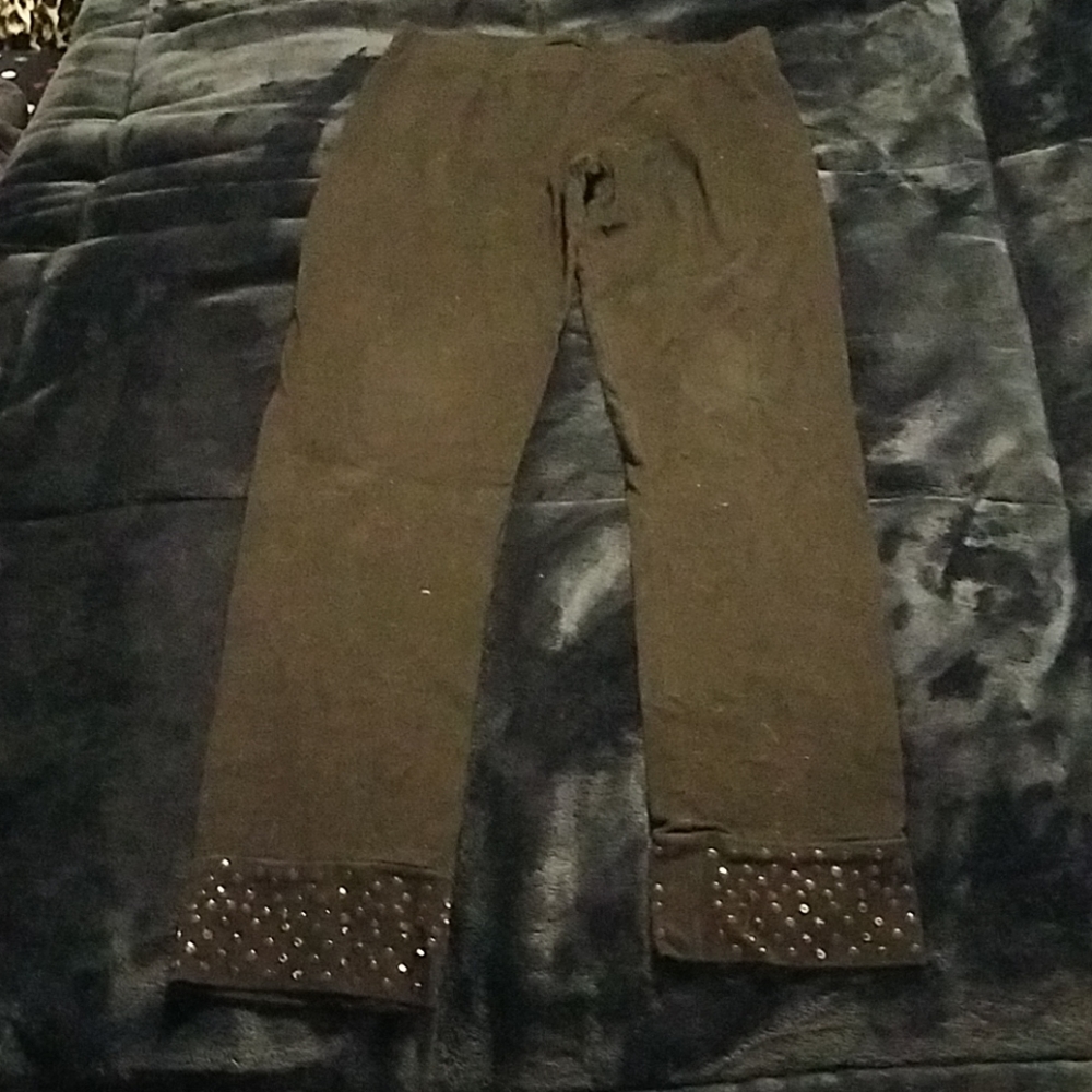 Girls black leggings